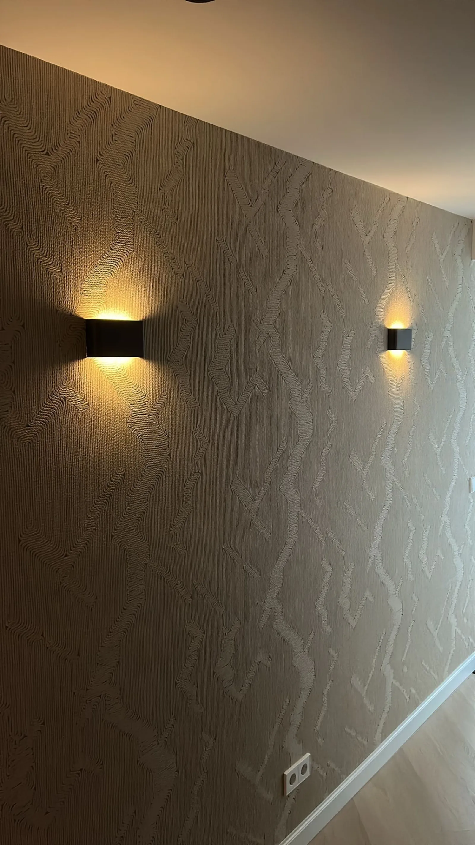 Wandarmaturen met warm indirect licht